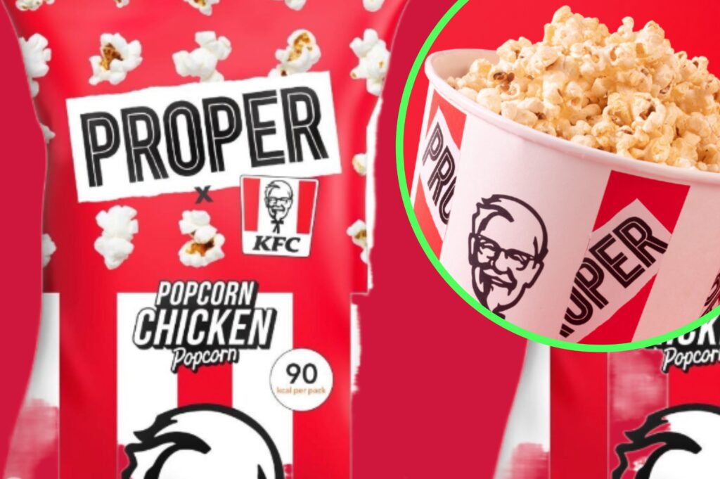 You can now get KFC flavoured popcorn