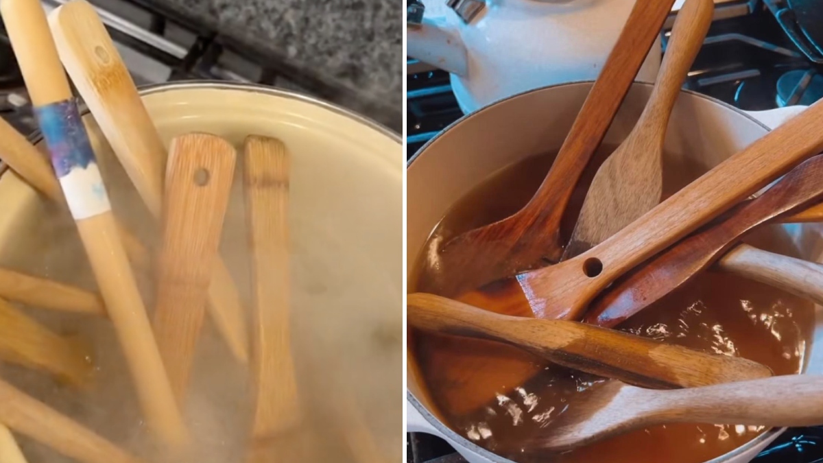 How do you clean a wooden spoon? TikTok trend says boil them