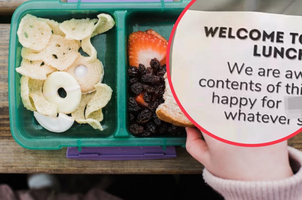 Man leaves angry note after school discourages &#8216;non-healthy&#8217; food