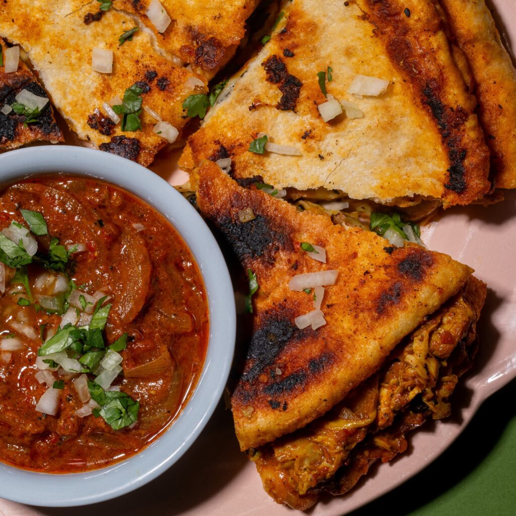 Twisted | Curried Chicken Quesadilla