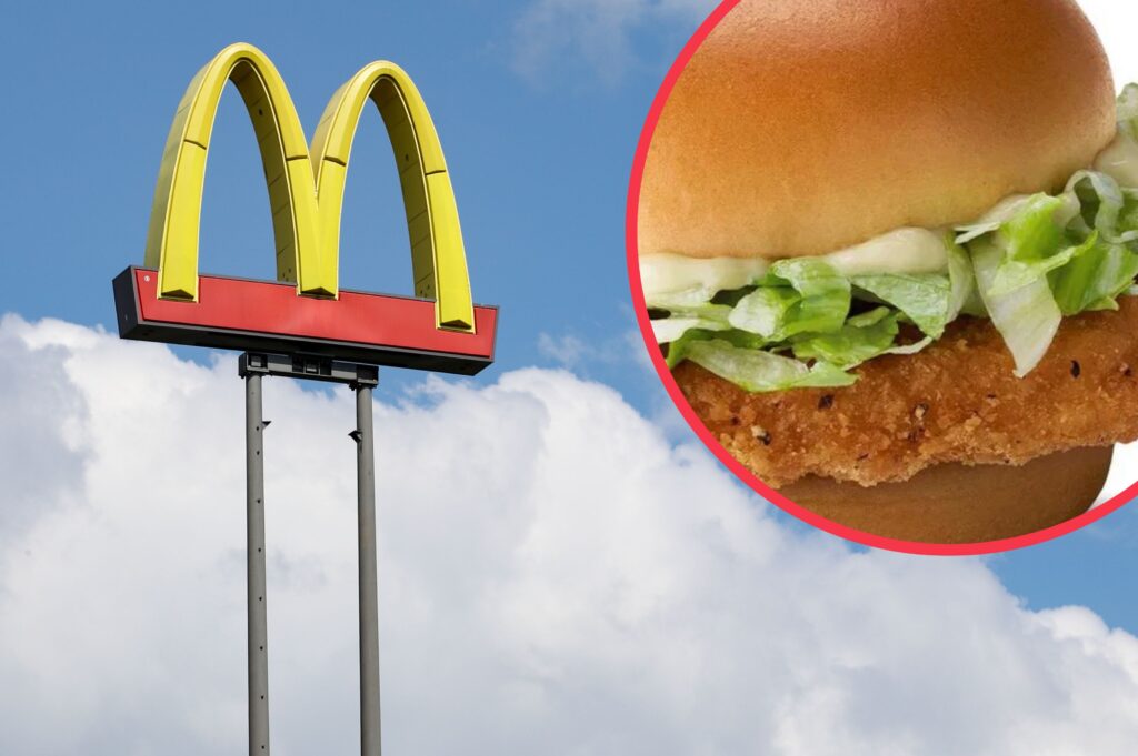 McDonald&#8217;s is trialling a new larger McChicken Sandwich