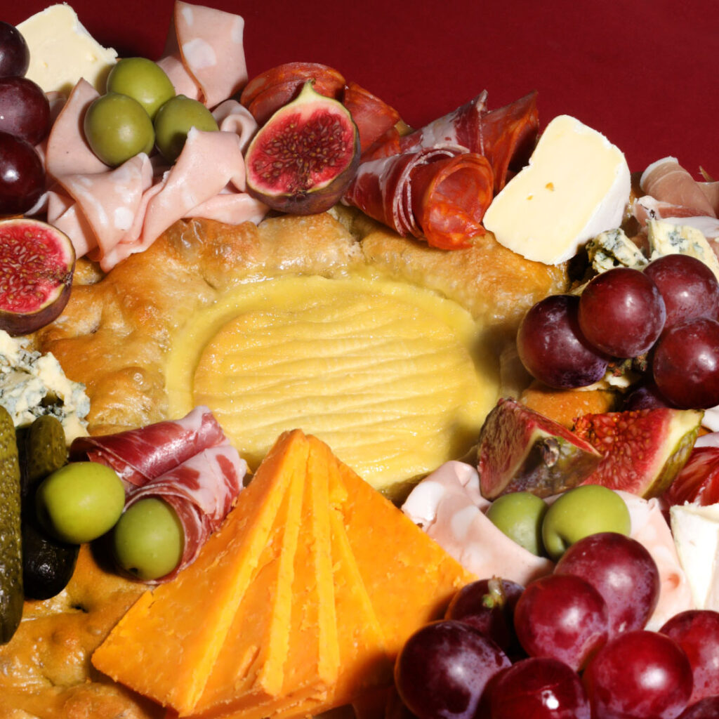 Focaccia Charcuterie Board